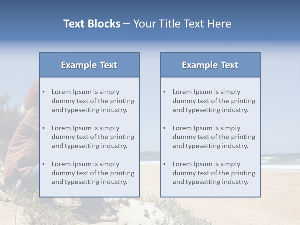 Real Sad Mental PowerPoint Template