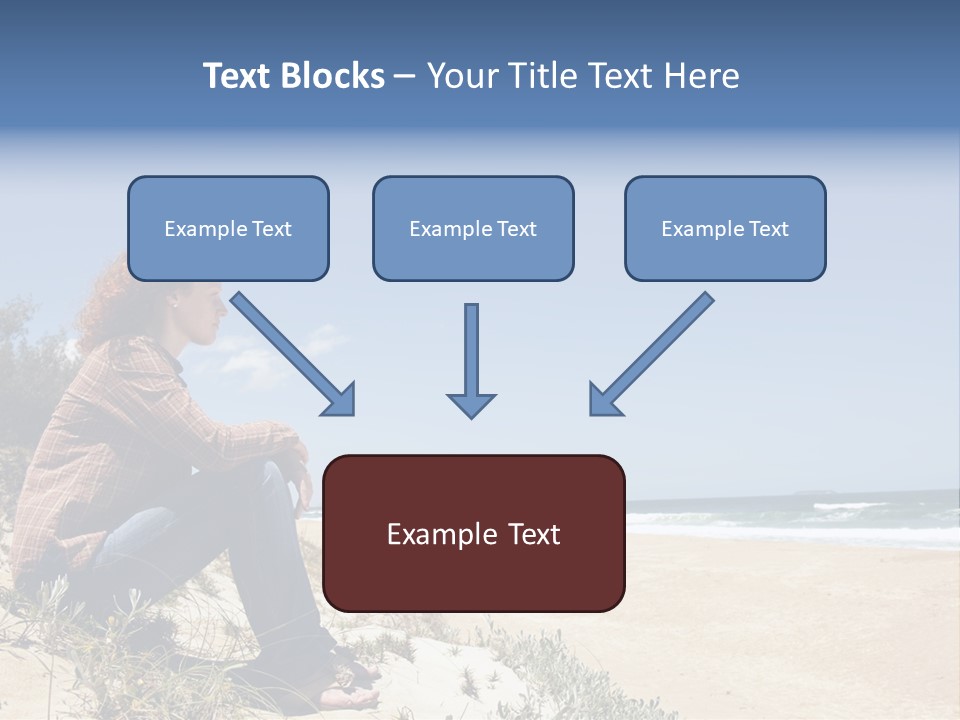 Real Sad Mental PowerPoint Template