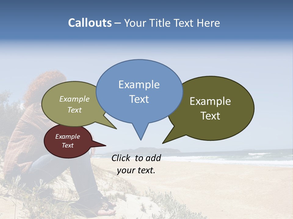 Real Sad Mental PowerPoint Template