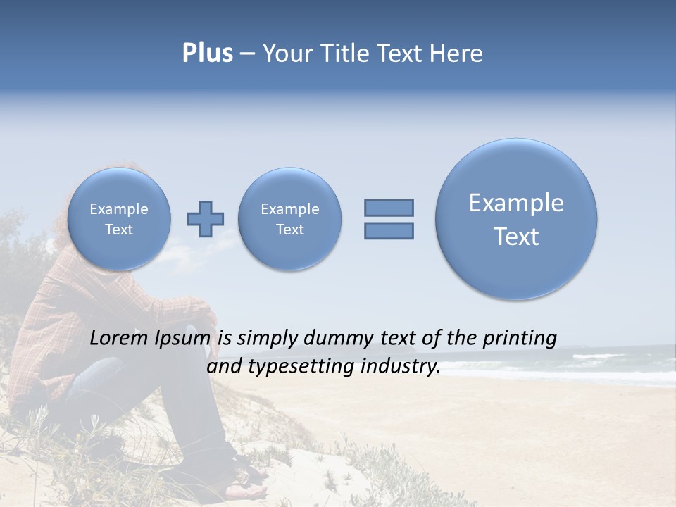 Real Sad Mental PowerPoint Template
