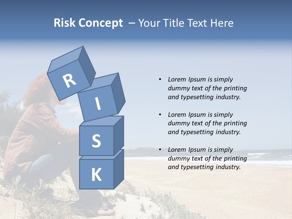 Real Sad Mental PowerPoint Template