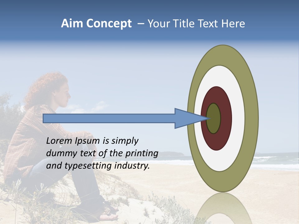 Real Sad Mental PowerPoint Template