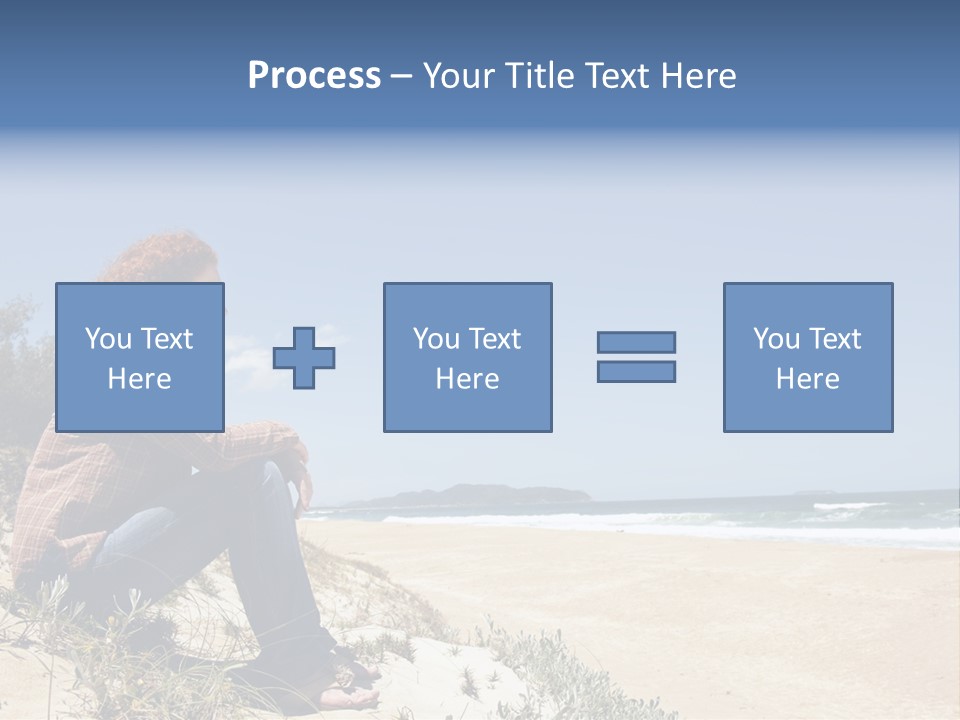 Real Sad Mental PowerPoint Template