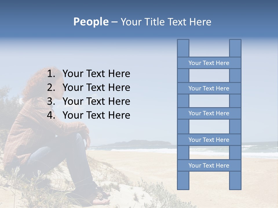 Real Sad Mental PowerPoint Template