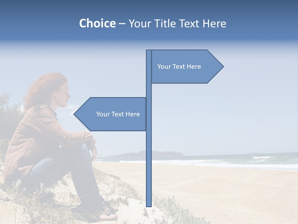 Real Sad Mental PowerPoint Template