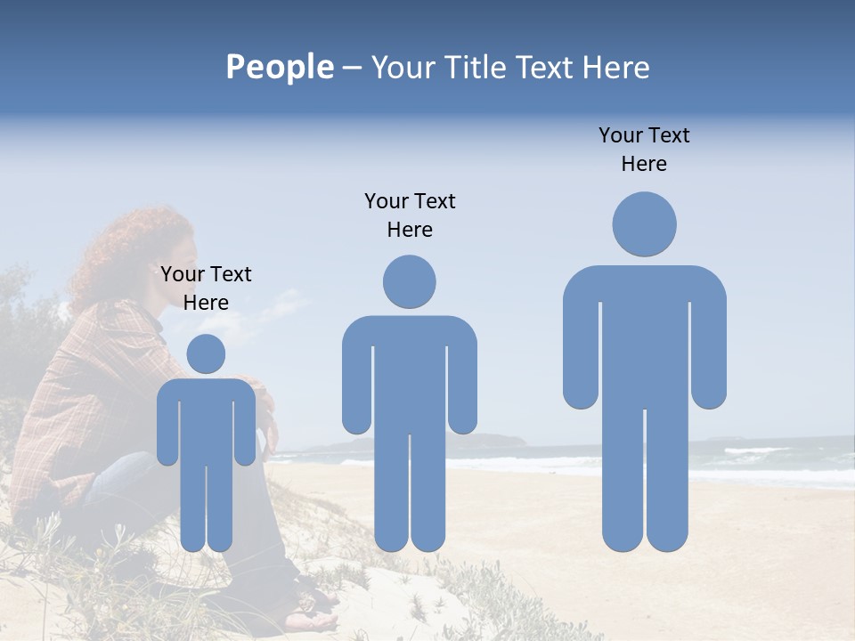 Real Sad Mental PowerPoint Template