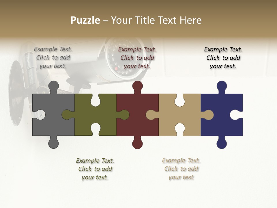 Look Wall Watching PowerPoint Template