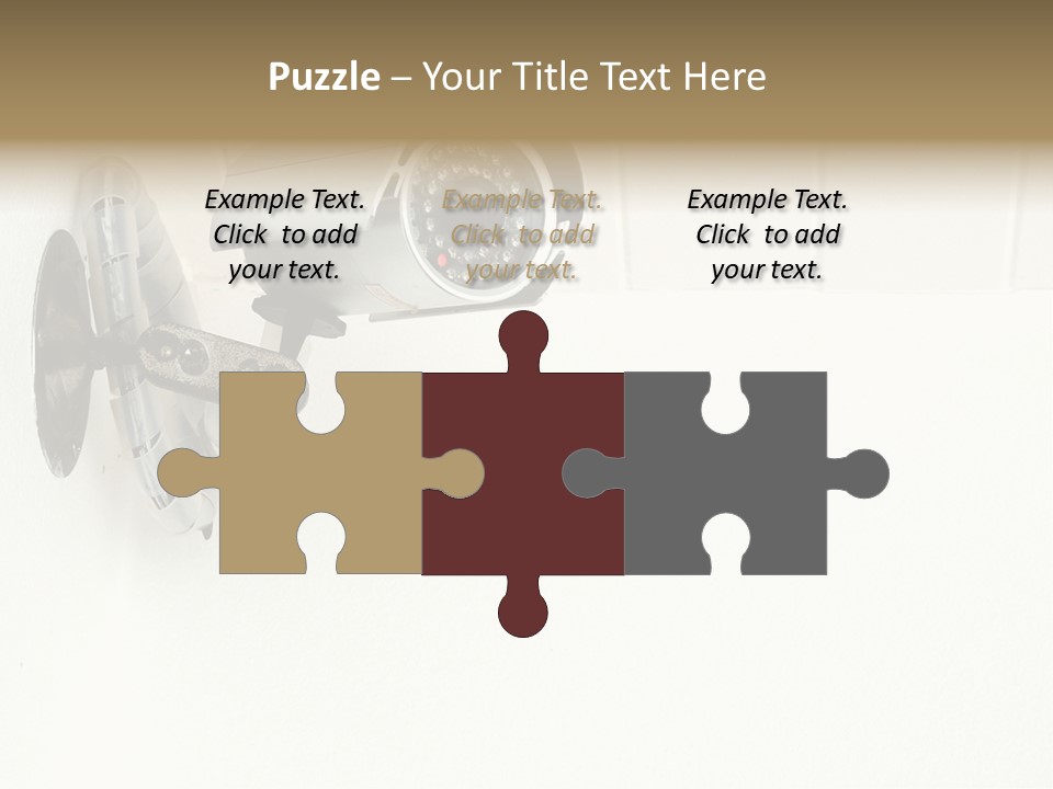 Look Wall Watching PowerPoint Template