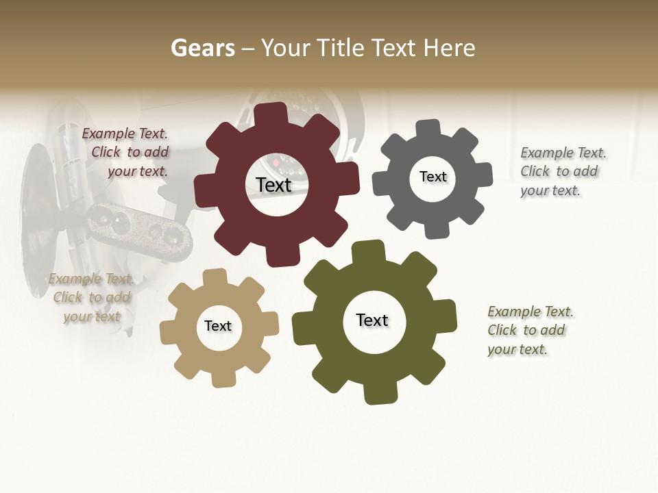 Look Wall Watching PowerPoint Template