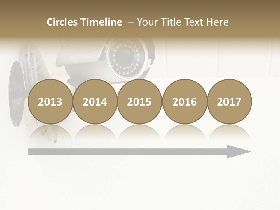 Look Wall Watching PowerPoint Template