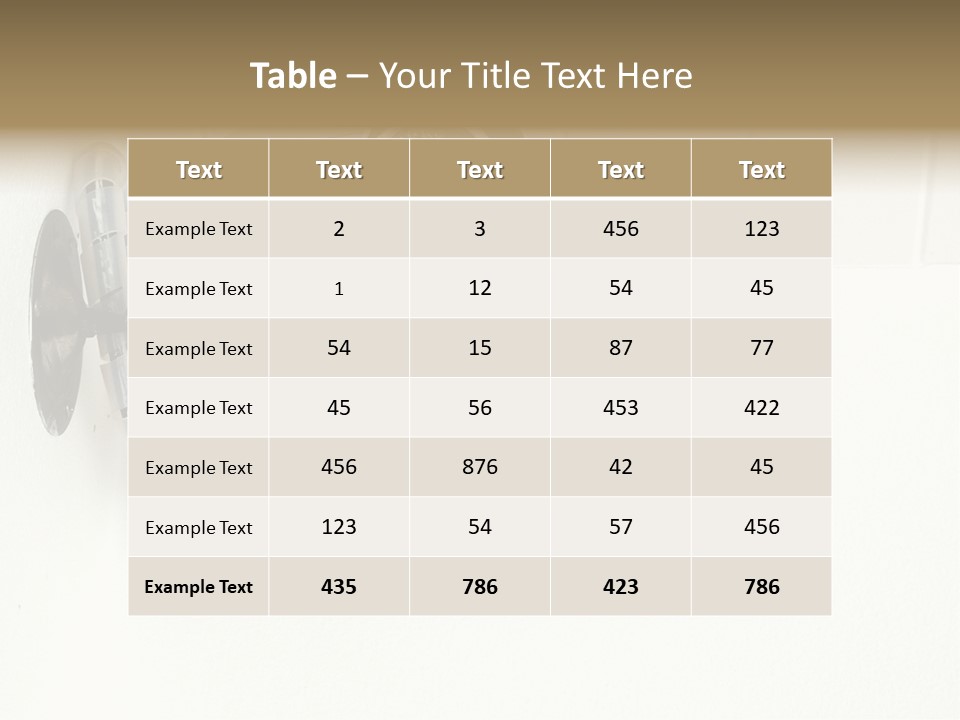 Look Wall Watching PowerPoint Template