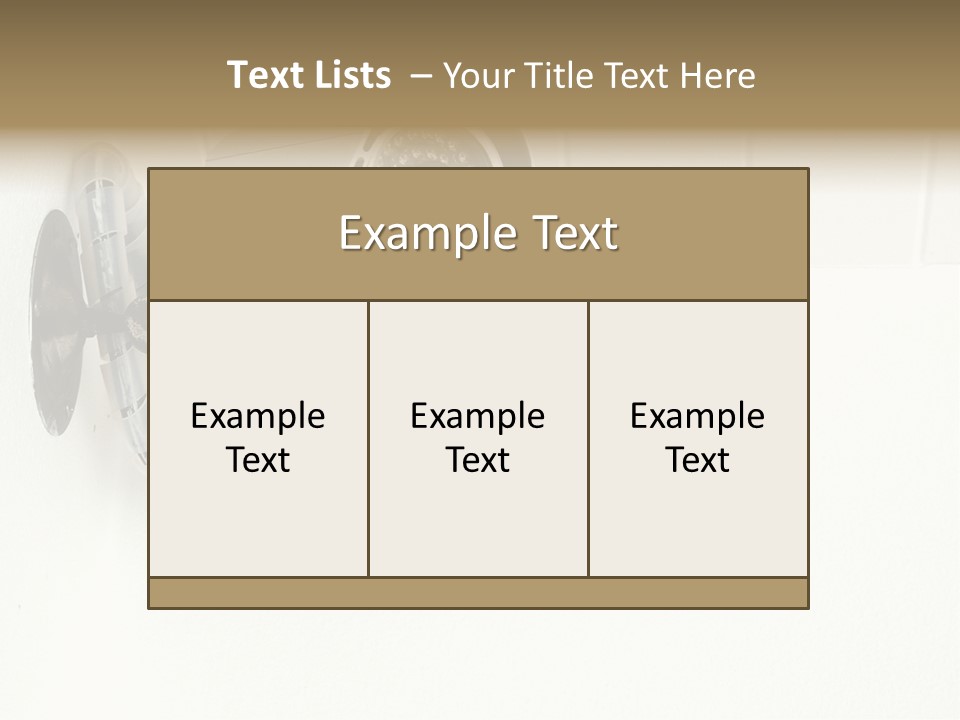 Look Wall Watching PowerPoint Template