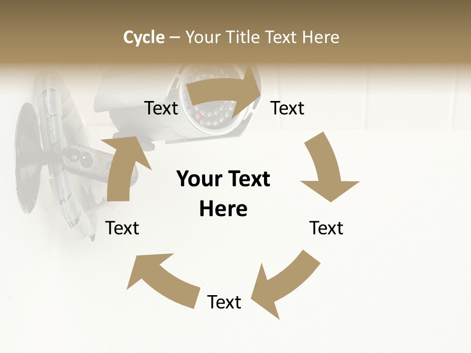 Look Wall Watching PowerPoint Template