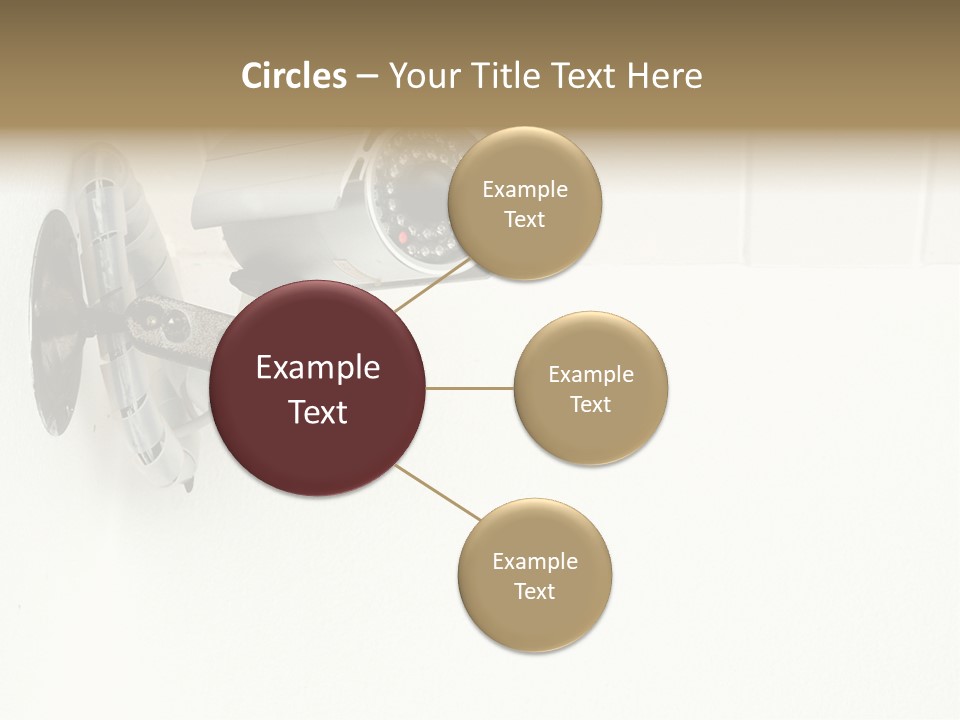 Look Wall Watching PowerPoint Template