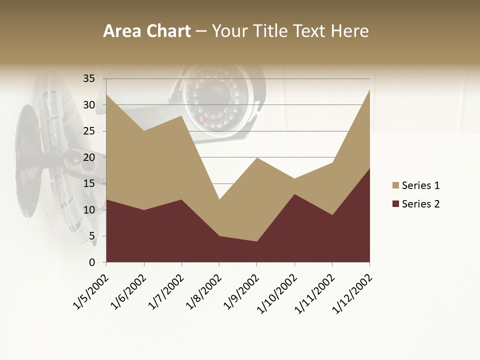 Look Wall Watching PowerPoint Template