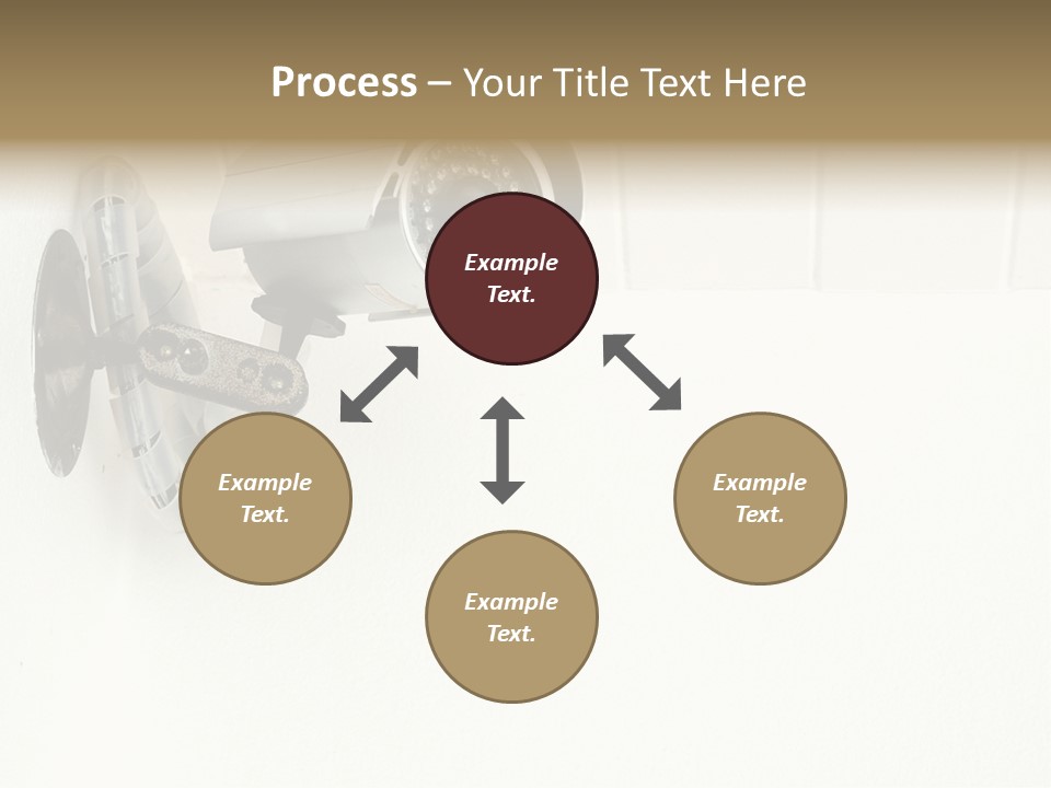 Look Wall Watching PowerPoint Template