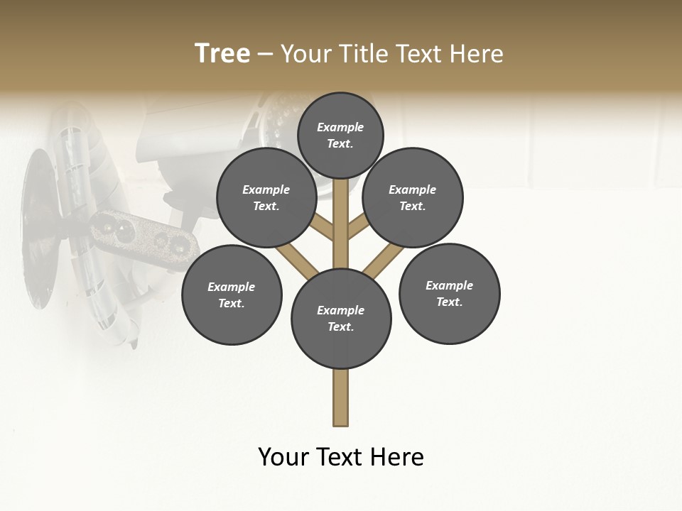 Look Wall Watching PowerPoint Template