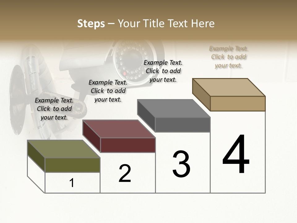 Look Wall Watching PowerPoint Template