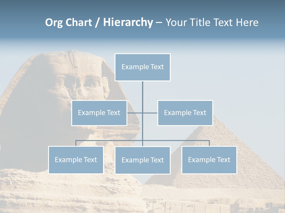 Travel Iconic Pyramid PowerPoint Template