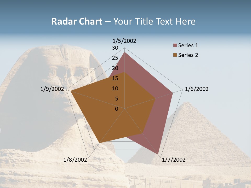 Travel Iconic Pyramid PowerPoint Template