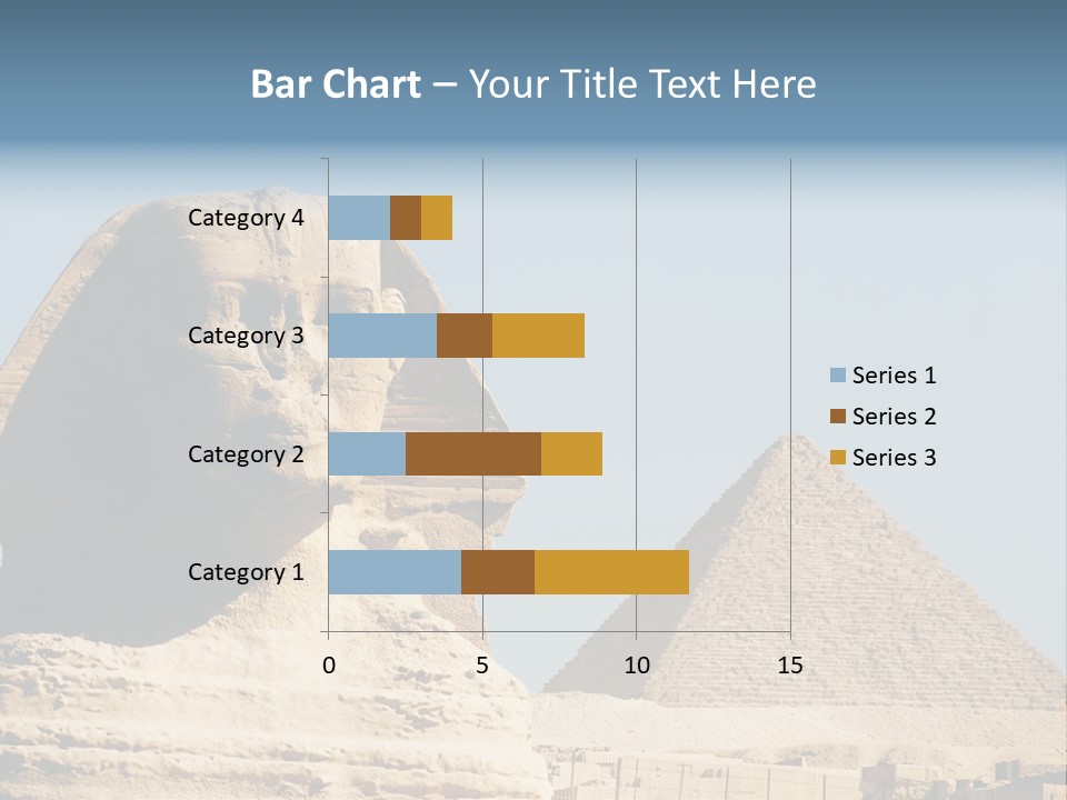 Travel Iconic Pyramid PowerPoint Template