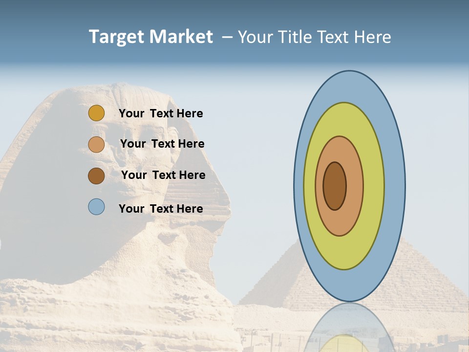 Travel Iconic Pyramid PowerPoint Template