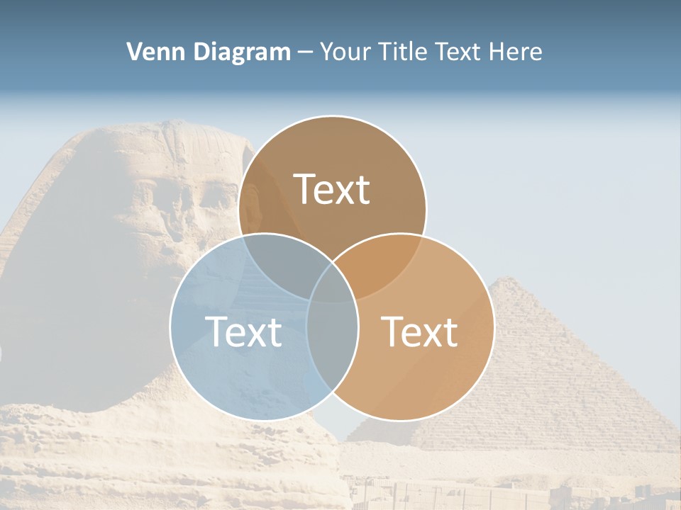 Travel Iconic Pyramid PowerPoint Template