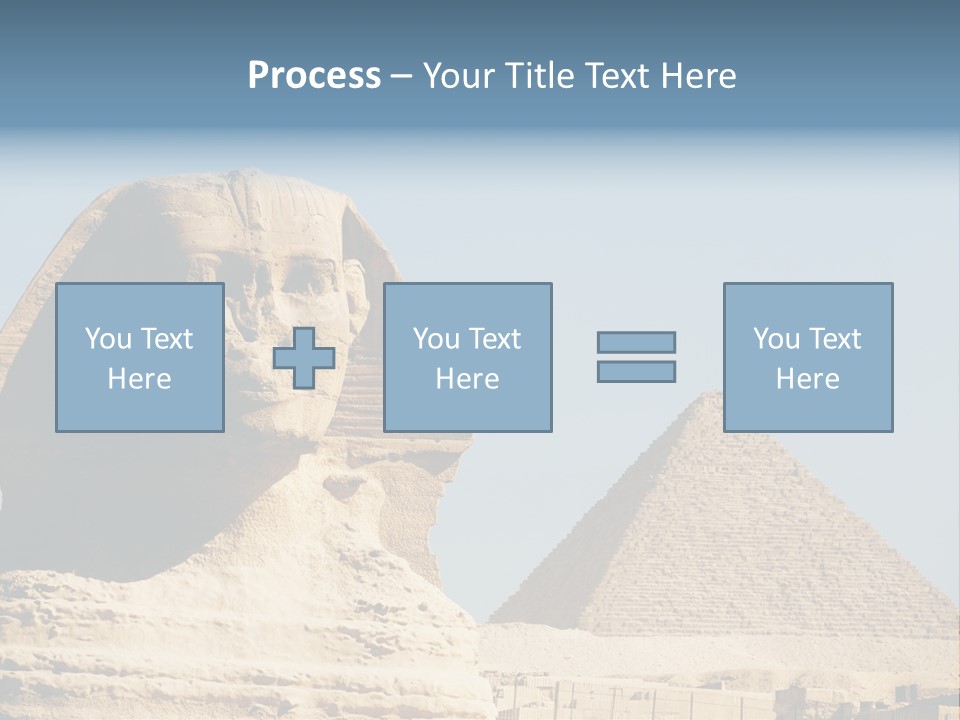 Travel Iconic Pyramid PowerPoint Template