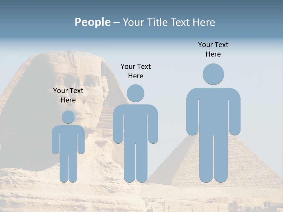 Travel Iconic Pyramid PowerPoint Template