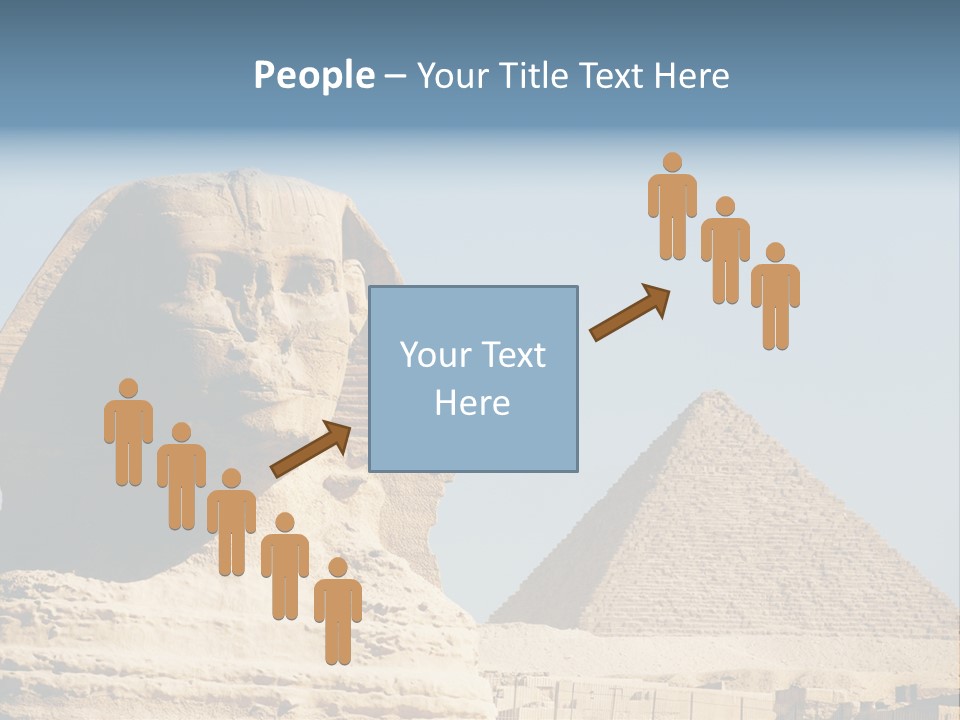 Travel Iconic Pyramid PowerPoint Template