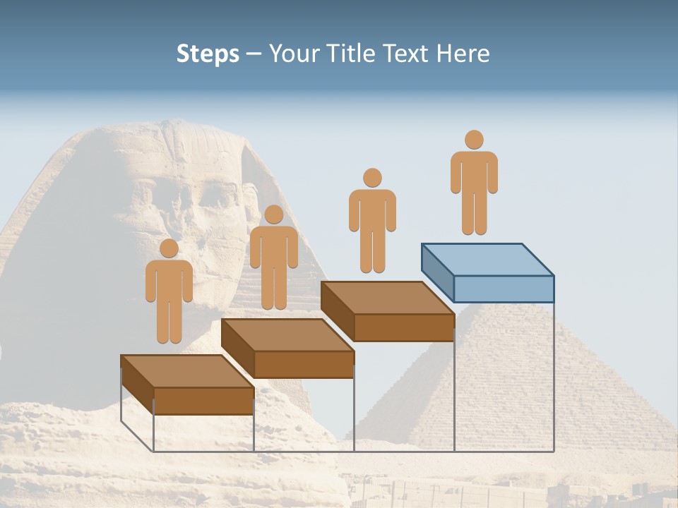 Travel Iconic Pyramid PowerPoint Template