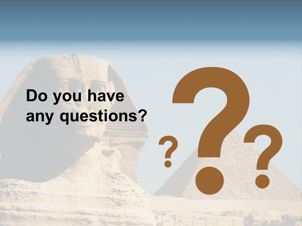 Travel Iconic Pyramid PowerPoint Template