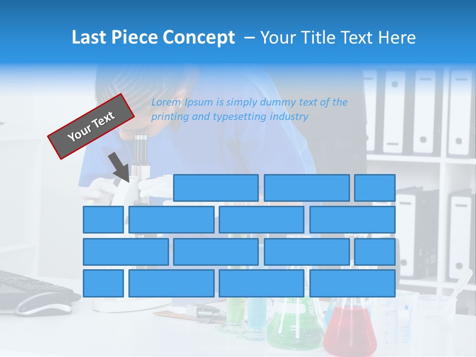 Office Medical Afro PowerPoint Template