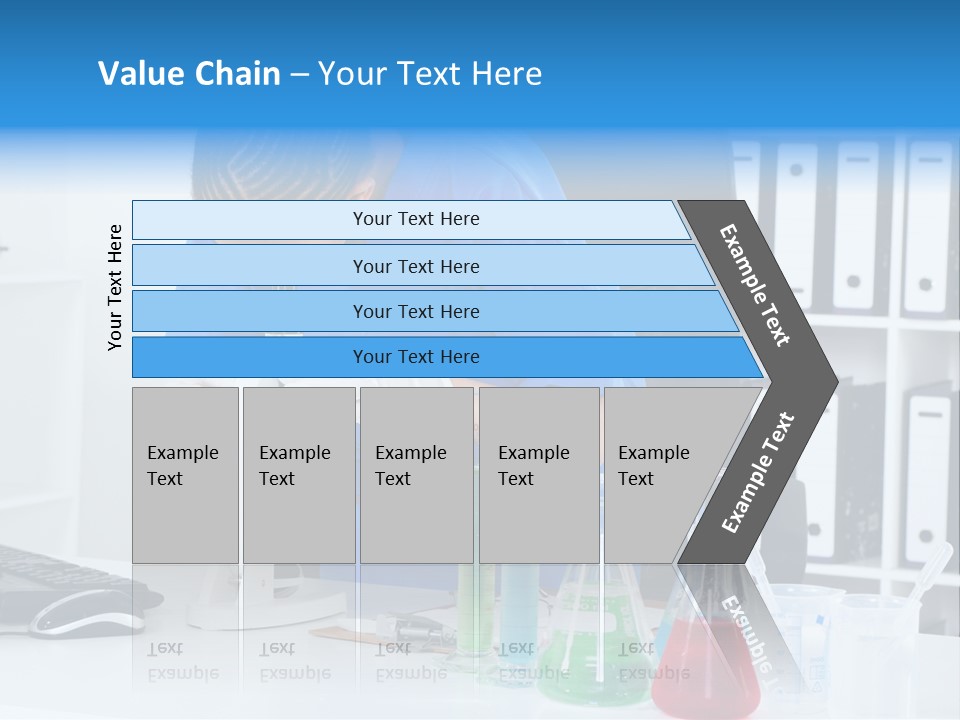 Office Medical Afro PowerPoint Template