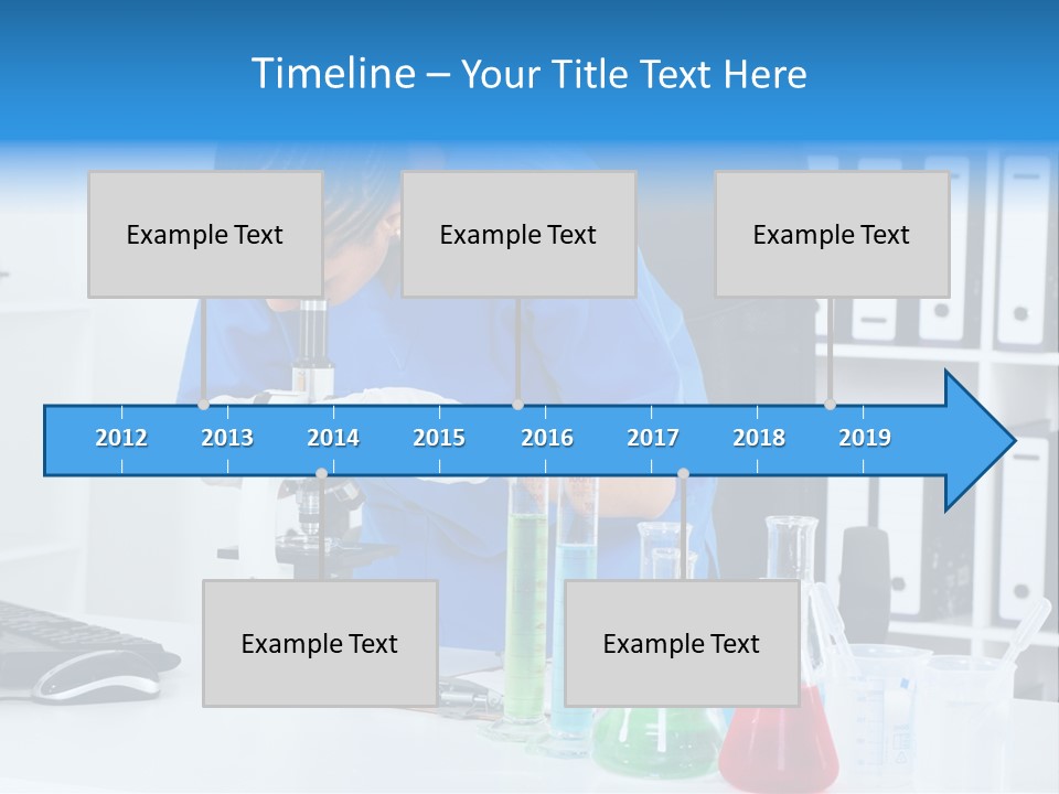 Office Medical Afro PowerPoint Template