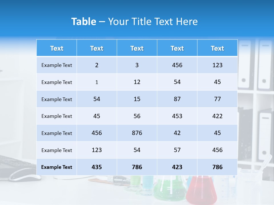 Office Medical Afro PowerPoint Template