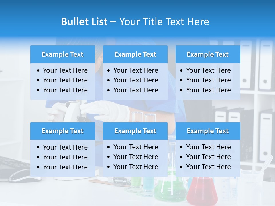 Office Medical Afro PowerPoint Template
