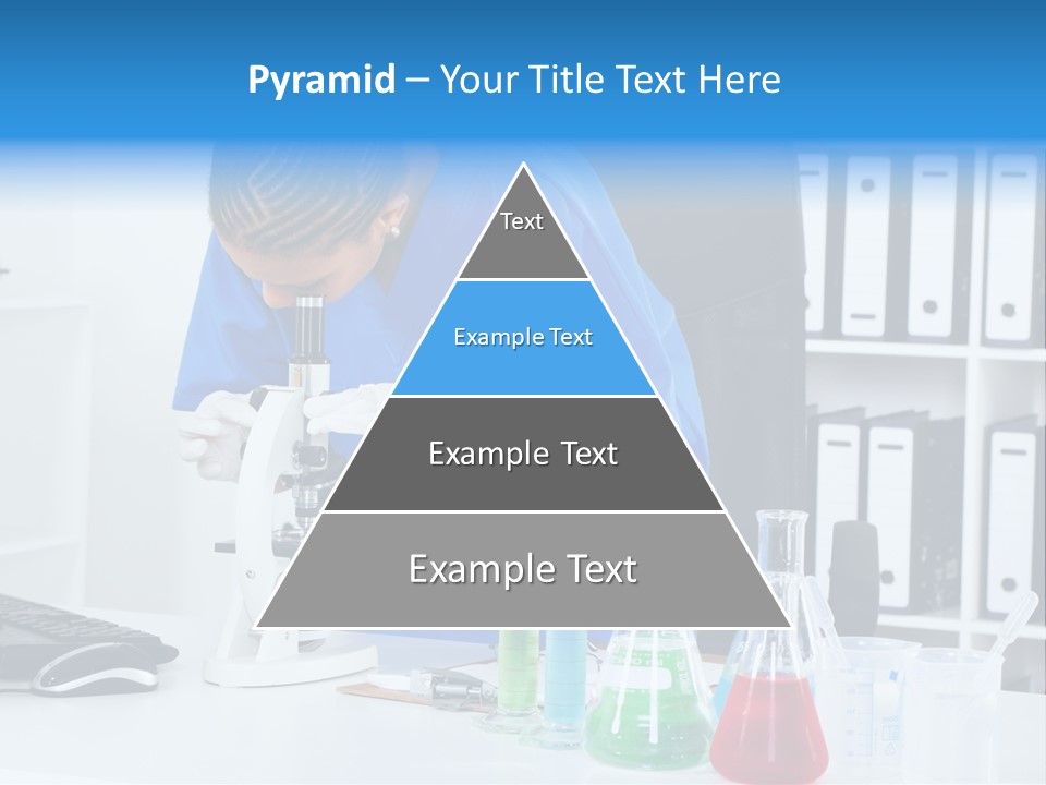 Office Medical Afro PowerPoint Template