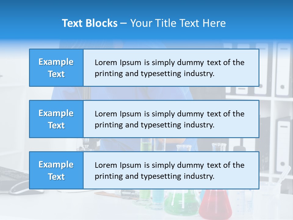 Office Medical Afro PowerPoint Template
