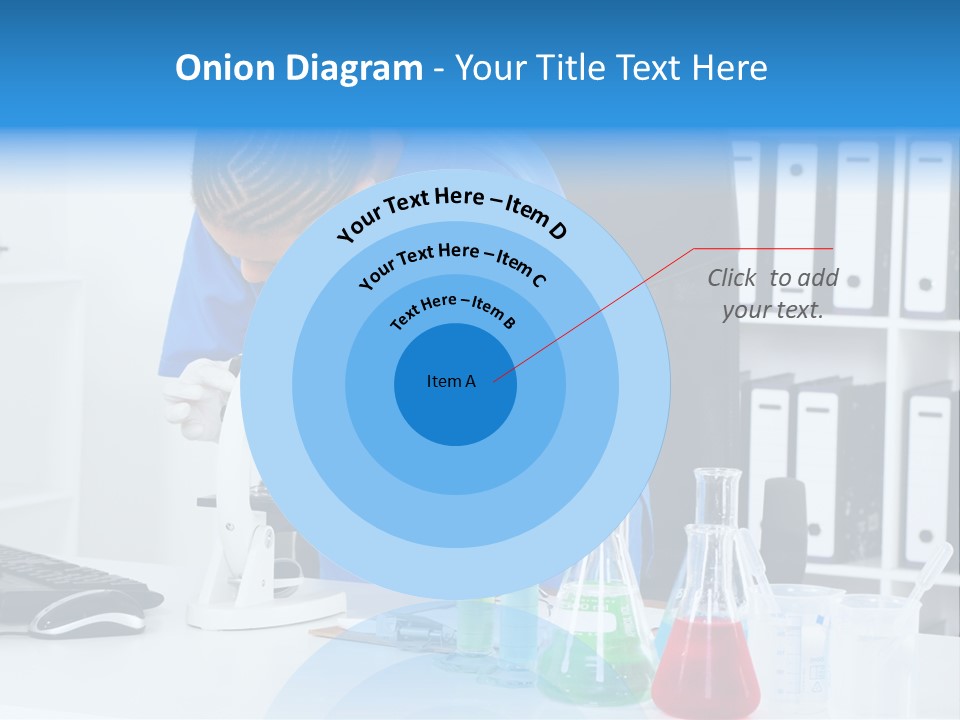 Office Medical Afro PowerPoint Template