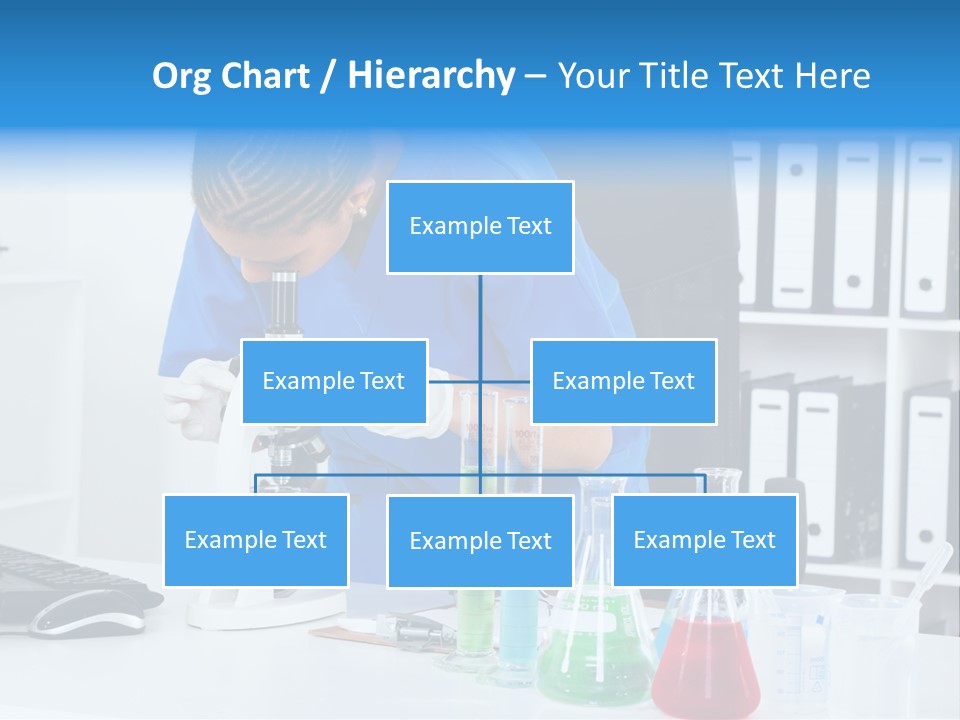 Office Medical Afro PowerPoint Template