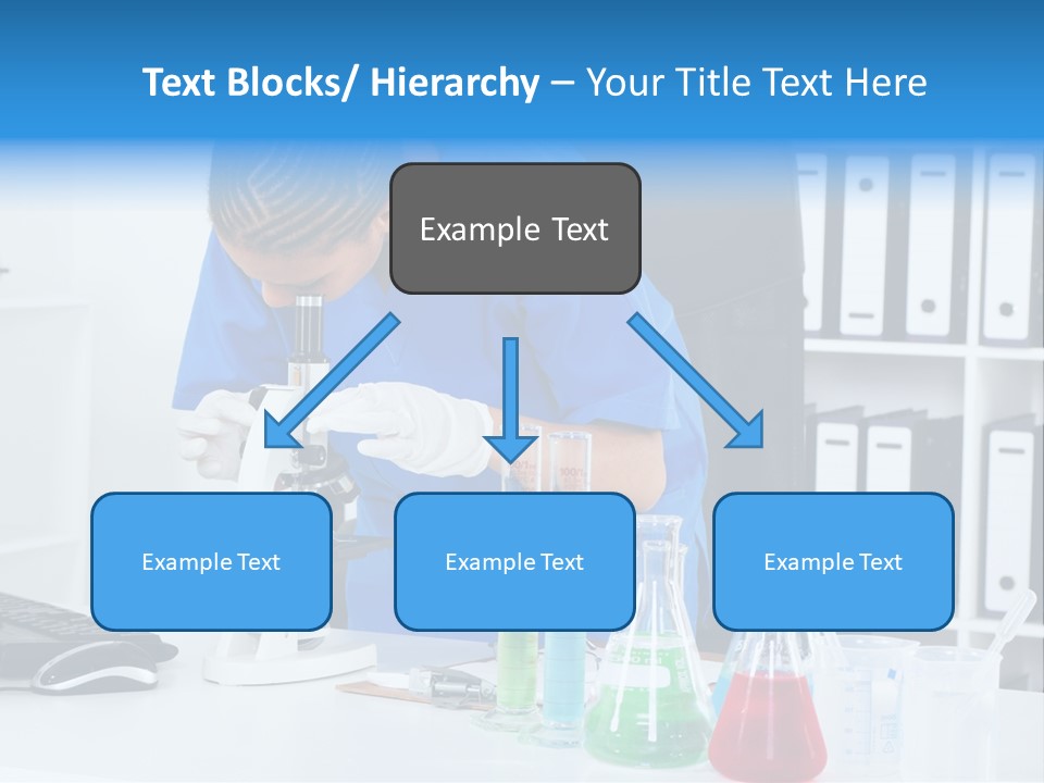 Office Medical Afro PowerPoint Template