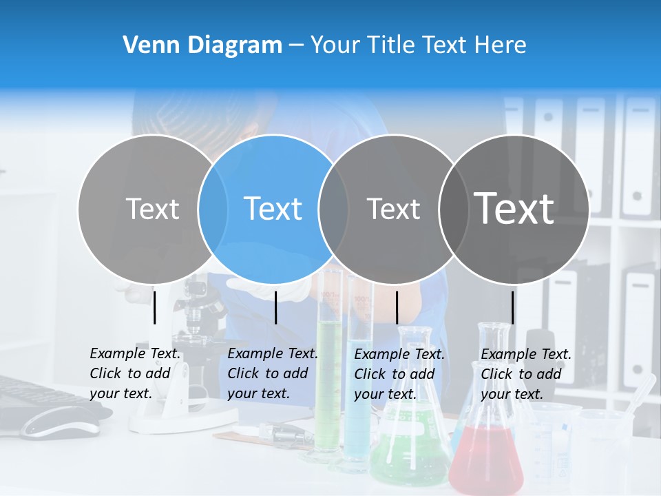 Office Medical Afro PowerPoint Template