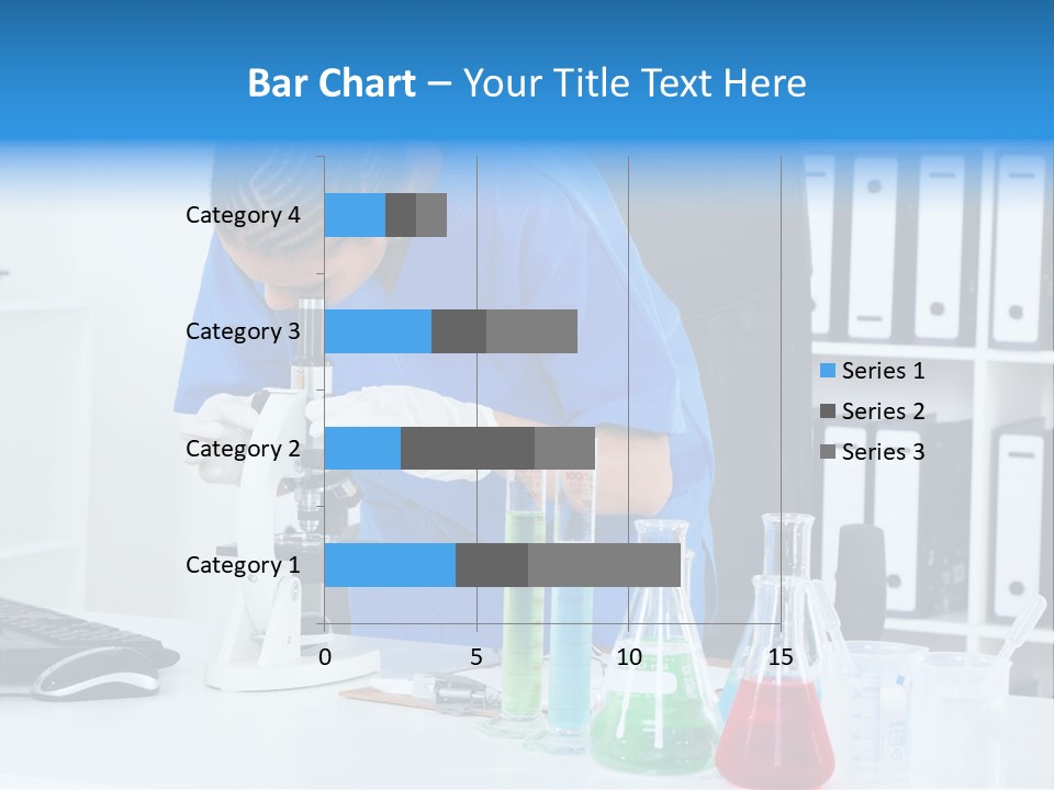 Office Medical Afro PowerPoint Template