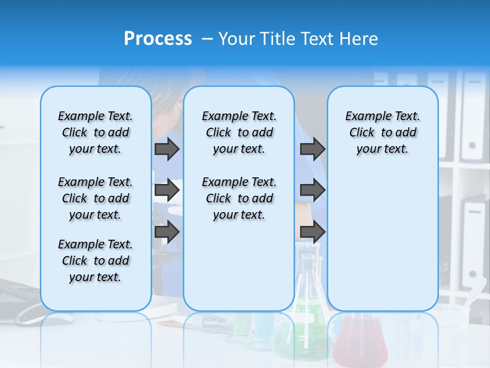 Office Medical Afro PowerPoint Template