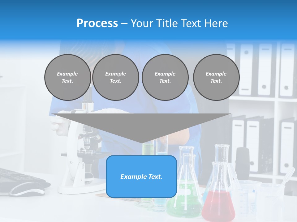 Office Medical Afro PowerPoint Template