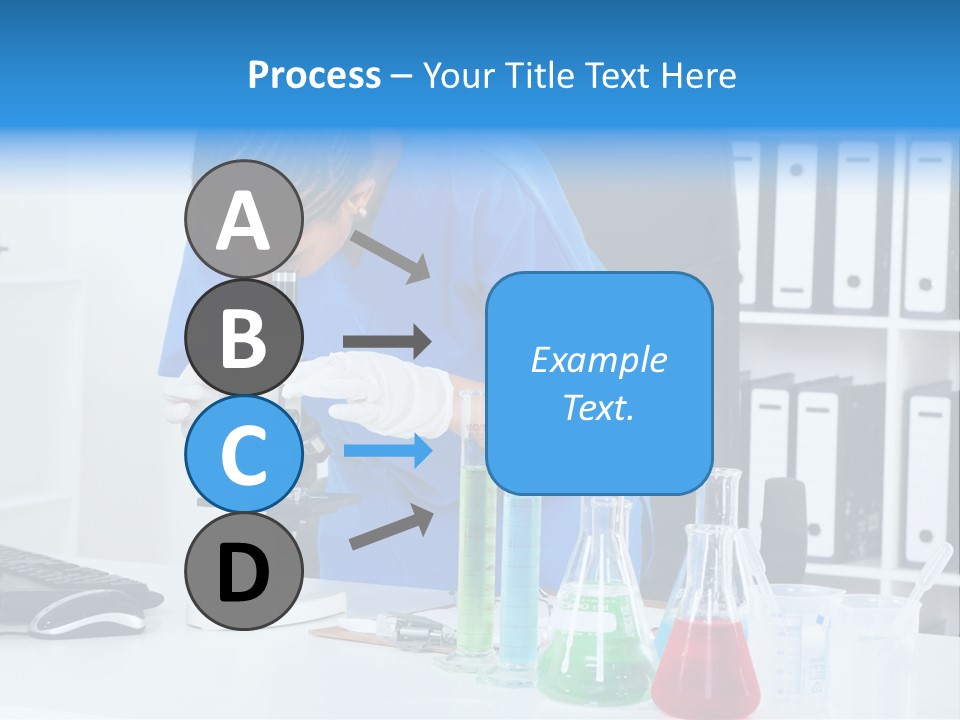 Office Medical Afro PowerPoint Template