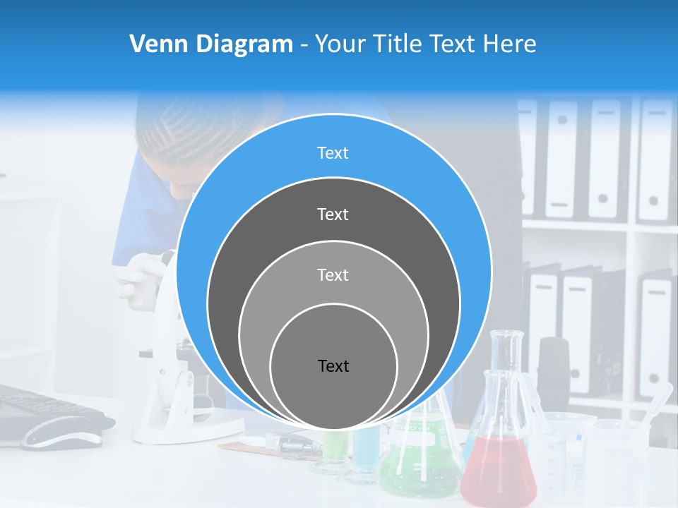 Office Medical Afro PowerPoint Template
