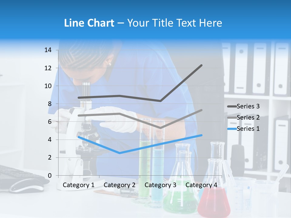 Office Medical Afro PowerPoint Template