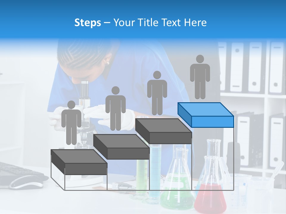 Office Medical Afro PowerPoint Template